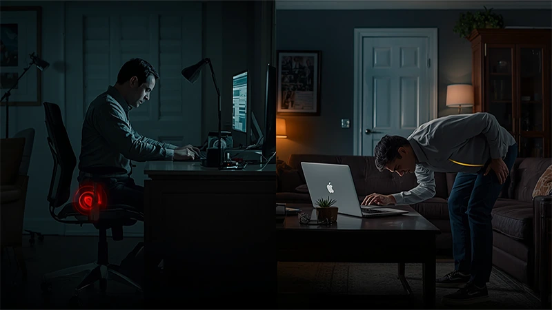 Ergonomics for the Hybrid Worker: Avoiding the Couch-Slouch