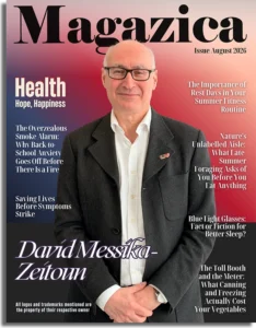 Magazica Cover page August 2026